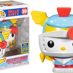 The Amazing Collectables Funko Pop! Hello Kitty - Robot Kitty #39 (2020 Summer Convention Exclusive)