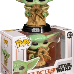 The Amazing Collectables Funko Pop! Star Wars: The Mandalorian - The Child (Baby Yoda) With Frog #379