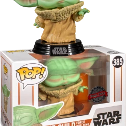 The Amazing Collectables Funko Pop! Star Wars: The Mandalorian - The Child (Baby Yoda) Force Wielding #385