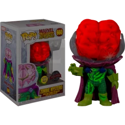 The Amazing Collectables Funko Pop! Marvel Zombies - Mysterio Zombie Glow In The Dark #660 Latest Additions