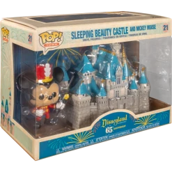 The Amazing Collectables Latest Additions Funko Pop! Town! - Disneyland: 65th Anniversary - Mickey Mouse With Sleeping Beauty Castle #21
