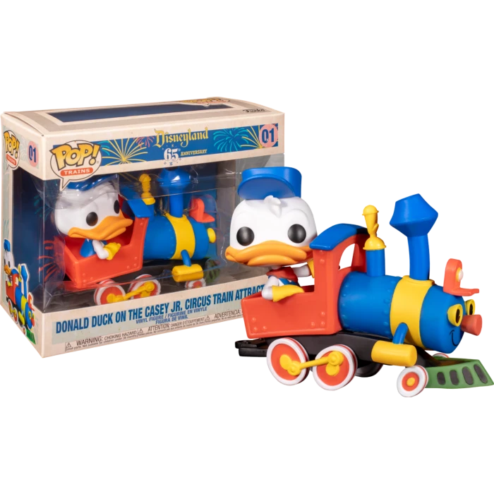 The Amazing Collectables Funko Pop! Disneyland: 65th Anniversary - Donald Duck On The Casey Jr. Circus Train Attraction Deluxe #01 Latest Additions 3 The Amazing Collectables Funko Pop! Disneyland: 65th Anniversary - Donald Duck On The Casey Jr. Circus Train Attraction Deluxe #01 Latest Additions