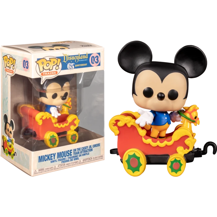 The Amazing Collectables Funko Pop! Disneyland: 65th Anniversary - Mickey Mouse On The Casey Jr. Circus Train Attraction #03 Latest Additions 3 The Amazing Collectables Funko Pop! Disneyland: 65th Anniversary - Mickey Mouse On The Casey Jr. Circus Train Attraction #03 Latest Additions