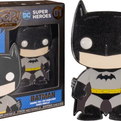 The Amazing Collectables Chase Chance! Funko Pop! Batman - Batman 4” Enamel Pin #01