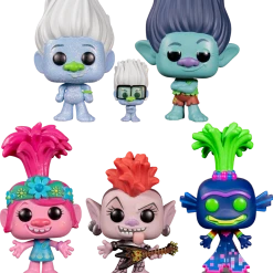 The Amazing Collectables Funko Pop! Trolls World Tour - King Trollex Glow In The Dark #881