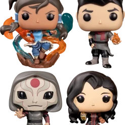 The Amazing Collectables Funko Pop! The Legend Of Korra - Republic City - Bundle (Set Of 4)