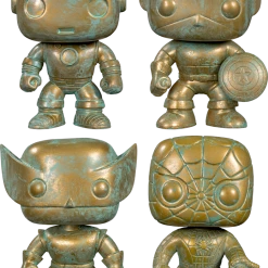 The Amazing Collectables Funko Pop! Marvel - Poppin’ Patina 80th Anniversary - Bundle (Set Of 4) Bundles