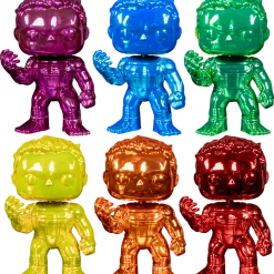 The Amazing Collectables Funko Pop! Avengers 4: Endgame - Hulk With Nano Gauntlet Orange Chrome #499