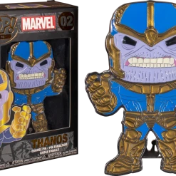 The Amazing Collectables Funko Pop! The Avengers - Thanos 4” Enamel Pin #02 Chase Chance!
