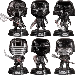 The Amazing Collectables Funko Pop! Star Wars Episode IX: The Rise Of Skywalker - Knight Of Ren With Blaster Hematite Chrome #331