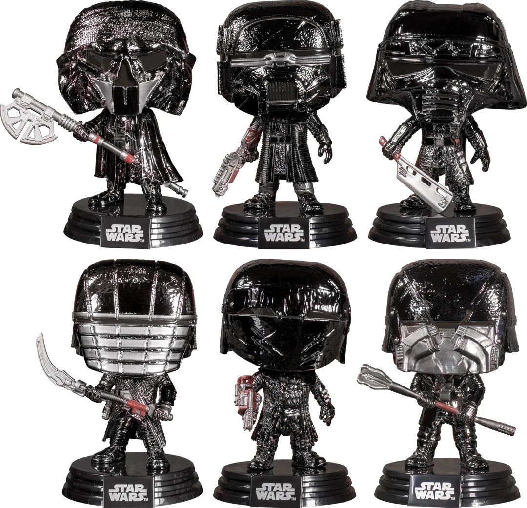 The Amazing Collectables Funko Pop! Star Wars Episode IX: The Rise Of Skywalker - Knight Of Ren With Blade Hematite Chrome #335 4 The Amazing Collectables Funko Pop! Star Wars Episode IX: The Rise Of Skywalker - Knight Of Ren With Blade Hematite Chrome #335
