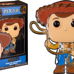 The Amazing Collectables Funko Pop! Toy Story - Woody 4” Enamel Pin #04 Chase Chance!