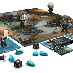 The Amazing Collectables Latest Additions Funkoverse - Harry Potter - Harry, Hermione, Bellatrix & Voldemort Pop! - Strategy Game 4-Pack