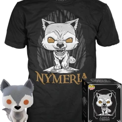 The Amazing Collectables Funko - Game Of Thrones - Nymeria - Vinyl Figure & T-Shirt Box Set