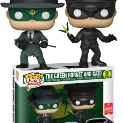 The Amazing Collectables Funko Pop! The Green Hornet (1966) - Green Hornet And Kato - 2-Pack  (2018 SDCC Exclusive)