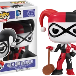 The Amazing Collectables Funko Pop! Batman - Harley Quinn With Mallet #45 Latest Additions