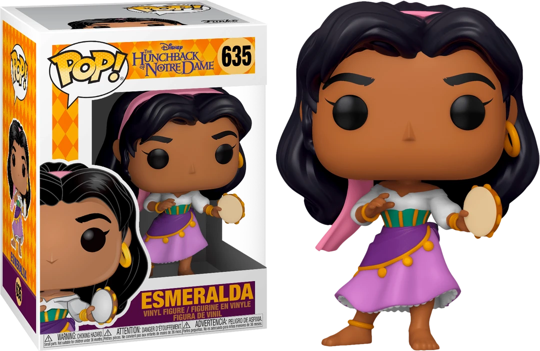 The Amazing Collectables Movies Funko Pop! The Hunchback Of Notre Dame (1996) - Esmeralda #635 3 The Amazing Collectables Movies Funko Pop! The Hunchback Of Notre Dame (1996) - Esmeralda #635