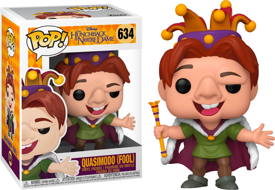 The Amazing Collectables Funko Pop! The Hunchback Of Notre Dame (1996) - Quasimodo King Of Fools #634 3 The Amazing Collectables Funko Pop! The Hunchback Of Notre Dame (1996) - Quasimodo King Of Fools #634