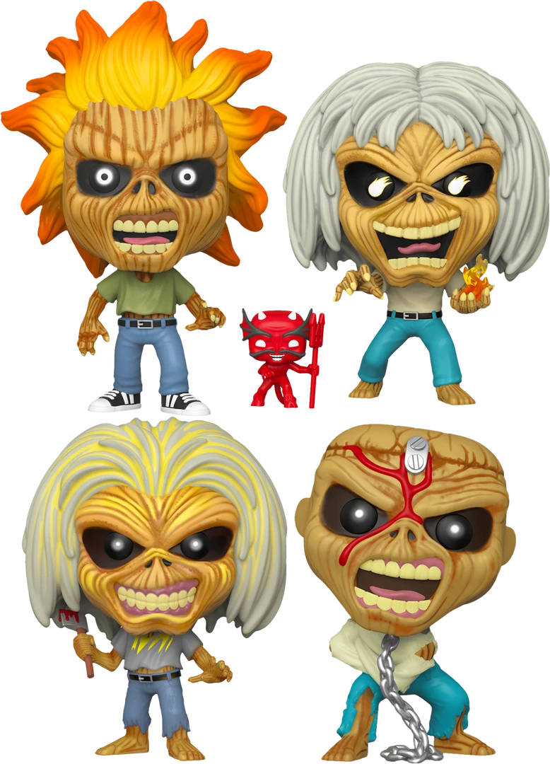 The Amazing Collectables Rocks Funko Pop! Iron Maiden - Eddie Killers #144 4 The Amazing Collectables Rocks Funko Pop! Iron Maiden - Eddie Killers #144