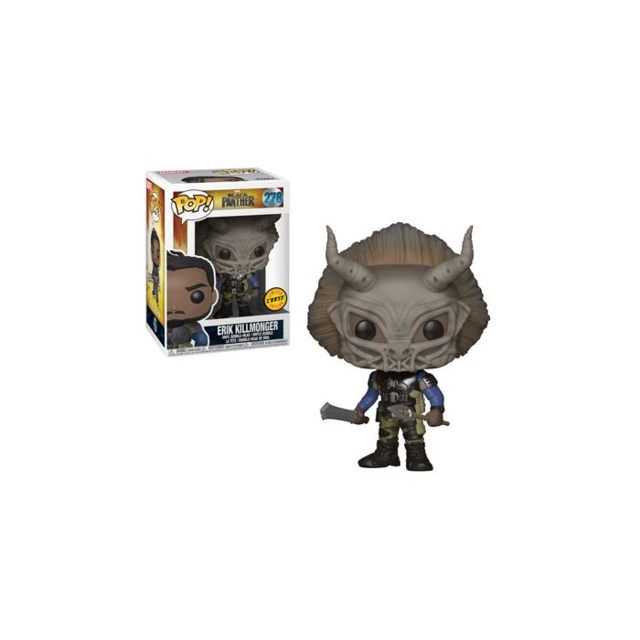 The Amazing Collectables Funko Pop! Black Panther (2018) - Erik Killmonger #278 - Chase Chance 4 The Amazing Collectables Funko Pop! Black Panther (2018) - Erik Killmonger #278 - Chase Chance