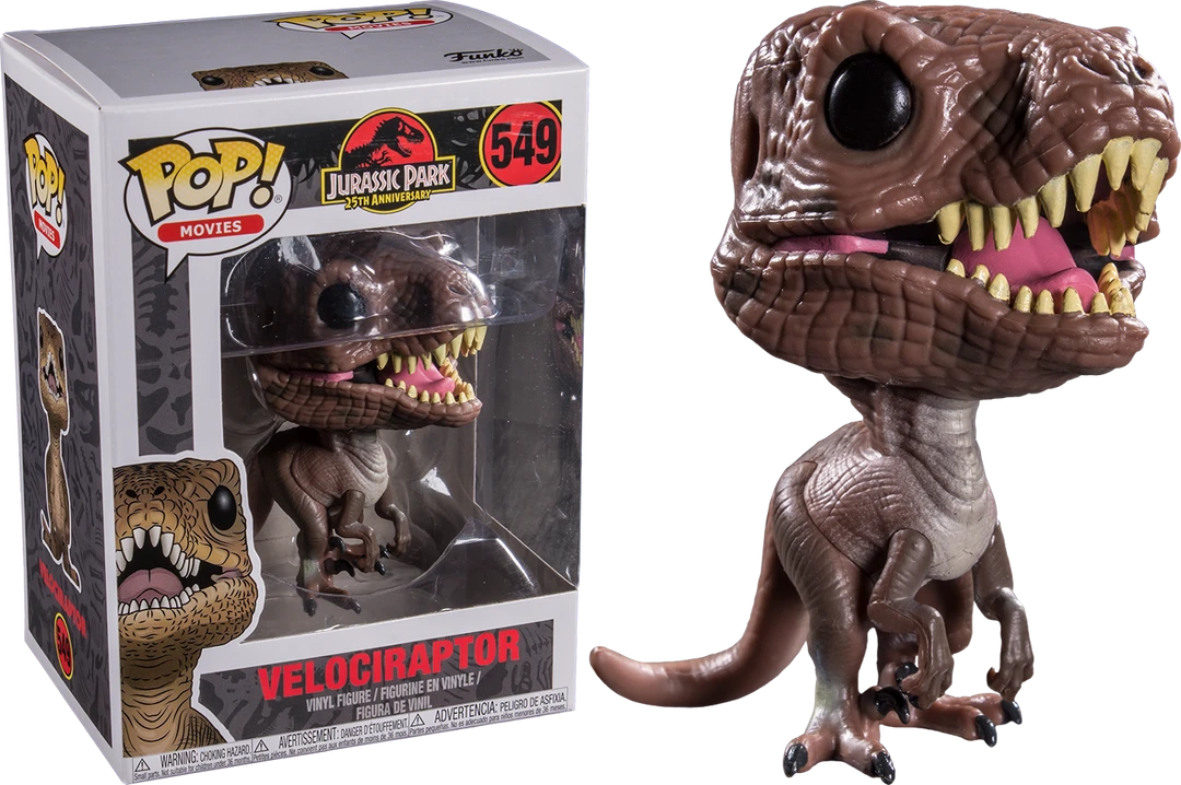 The Amazing Collectables Funko Pop! Jurassic Park - Velociraptor #549 3 The Amazing Collectables Funko Pop! Jurassic Park - Velociraptor #549