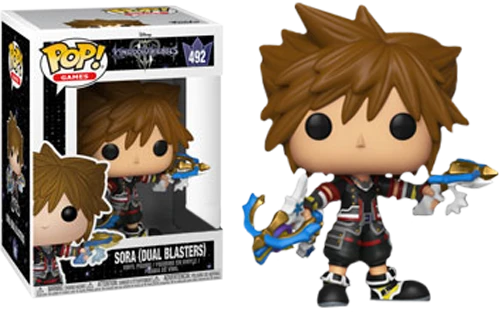 The Amazing Collectables Funko Pop! Kingdom Hearts III - Sora With Dual Blasters #492 3 The Amazing Collectables Funko Pop! Kingdom Hearts III - Sora With Dual Blasters #492