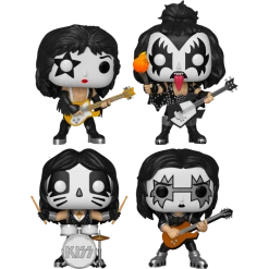 The Amazing Collectables Bundles Funko Pop! Kiss - Detroit Pop! City - Bundle (Set Of 4)