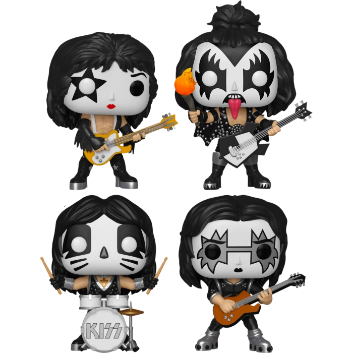 The Amazing Collectables Bundles Funko Pop! Kiss - Detroit Pop! City - Bundle (Set Of 4) 3 The Amazing Collectables Bundles Funko Pop! Kiss - Detroit Pop! City - Bundle (Set Of 4)