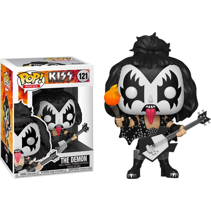 The Amazing Collectables Rocks Funko Pop! Kiss - Gene Simmons The Demon #121 3 The Amazing Collectables Rocks Funko Pop! Kiss - Gene Simmons The Demon #121