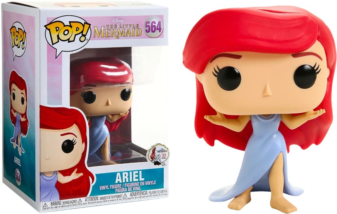 The Amazing Collectables Latest Additions Funko Pop! The Little Mermaid - Ariel In Purple Dress #564 3 The Amazing Collectables Latest Additions Funko Pop! The Little Mermaid - Ariel In Purple Dress #564