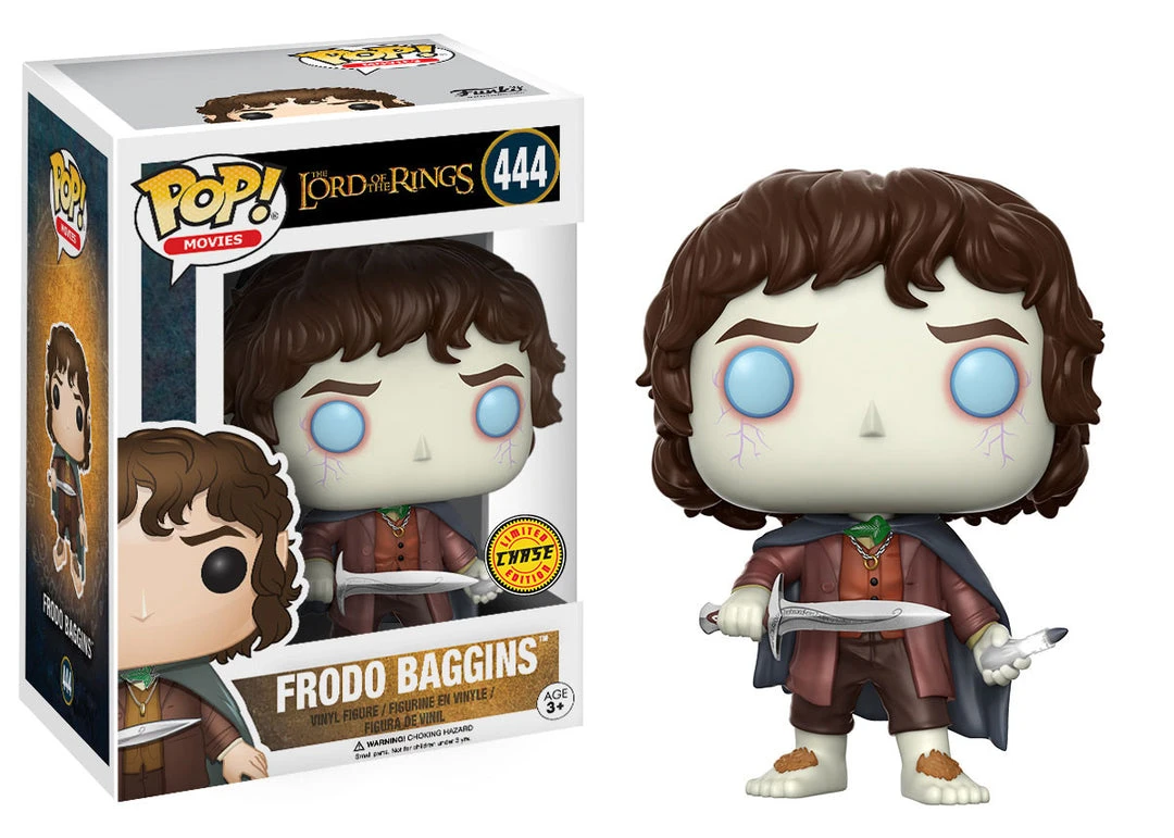 The Amazing Collectables Funko Pop! Lord Of The Rings - Frodo Baggins #444 - Chase Chance Chase Chance! 4 The Amazing Collectables Funko Pop! Lord Of The Rings - Frodo Baggins #444 - Chase Chance Chase Chance!