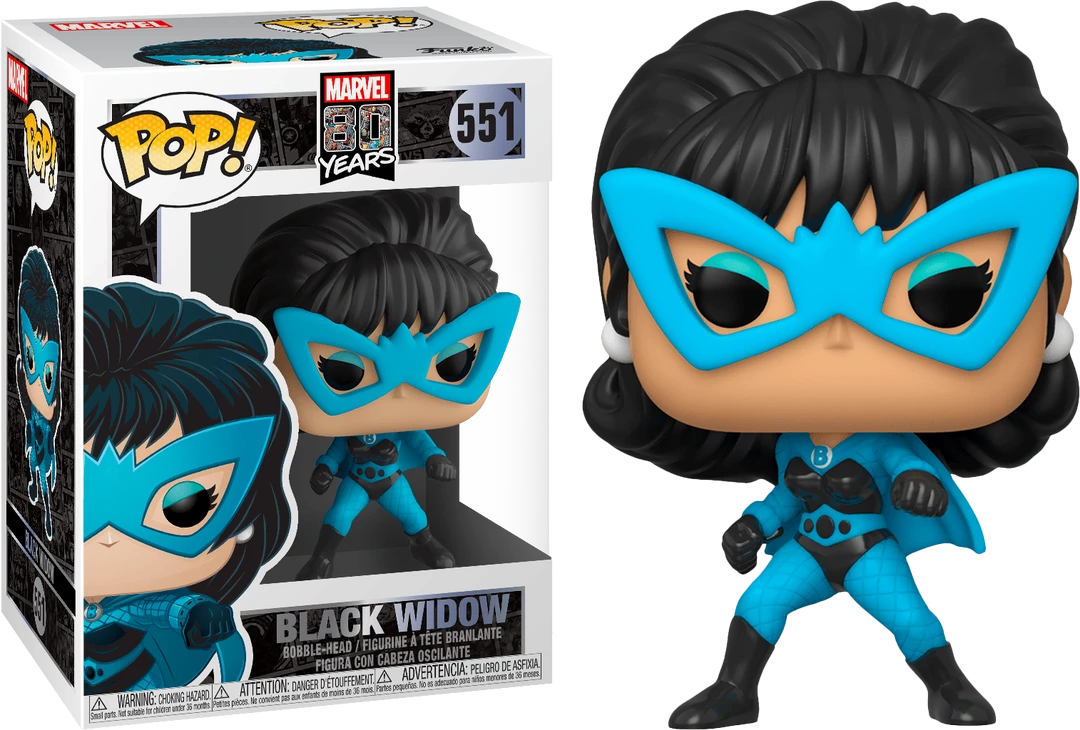 The Amazing Collectables Latest Additions Funko Pop! Black Widow - Black Widow First Appearance 80th Anniversary #551 3 The Amazing Collectables Latest Additions Funko Pop! Black Widow - Black Widow First Appearance 80th Anniversary #551