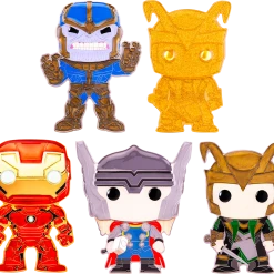 The Amazing Collectables Chase Chance! Funko Pop! Marvel - Series 01 4” Enamel Pin