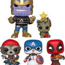 The Amazing Collectables Latest Additions Funko Pop! Deadpool - Deadpool With Turkey Christmas Holiday #534