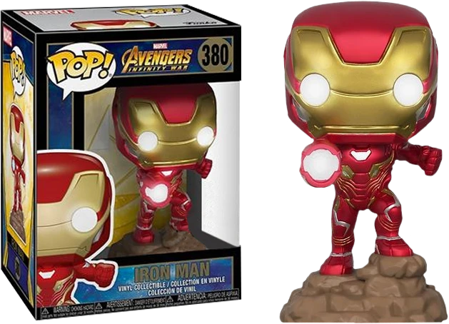 The Amazing Collectables Funko Pop! Avengers 3: Infinity War - Iron Man Electronic Light Up #380 Latest Additions