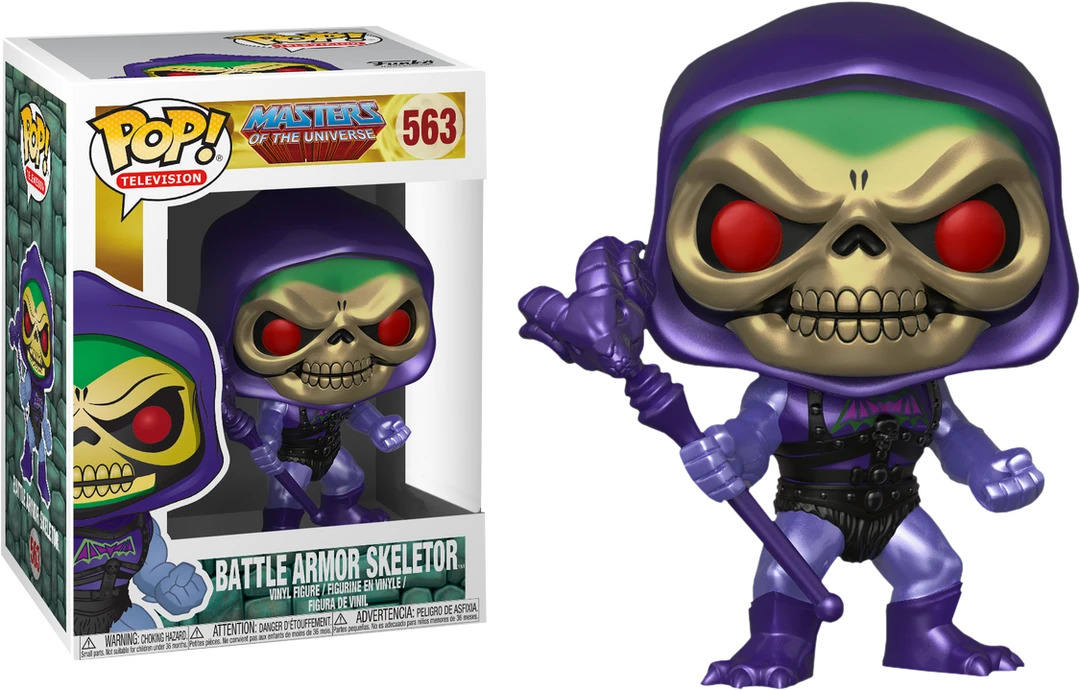 The Amazing Collectables Funko Pop! Masters Of The Universe - Battle Armor Skeletor Metallic #563 3 The Amazing Collectables Funko Pop! Masters Of The Universe - Battle Armor Skeletor Metallic #563