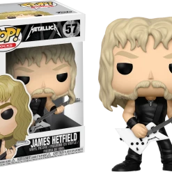 The Amazing Collectables Funko Pop! Metallica - James Hetfield #57