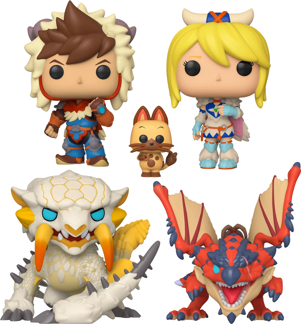The Amazing Collectables Funko Pop! Monster Hunter Stories - Monster Egg Hunting - Bundle (Set Of 4) Bundles 3 The Amazing Collectables Funko Pop! Monster Hunter Stories - Monster Egg Hunting - Bundle (Set Of 4) Bundles