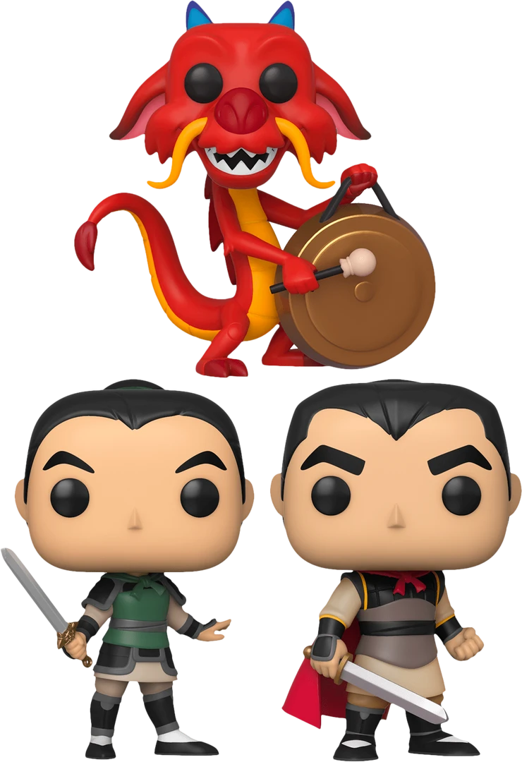 The Amazing Collectables Funko Pop! Mulan - Pingin’ - Bundle (Set Of 3) Latest Additions 3 The Amazing Collectables Funko Pop! Mulan - Pingin’ - Bundle (Set Of 3) Latest Additions