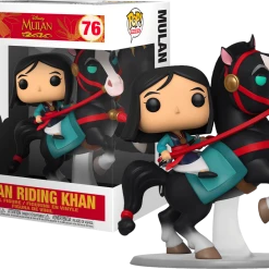 The Amazing Collectables Funko Pop! Rides - Mulan - Mulan With Khan #76 Latest Additions