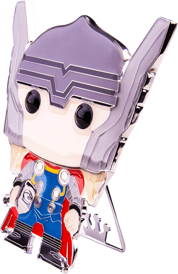 The Amazing Collectables Funko Pop! The Avengers - Thor 4” Enamel Pin #03 4 The Amazing Collectables Funko Pop! The Avengers - Thor 4” Enamel Pin #03