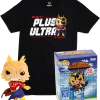 The Amazing Collectables Funko - My Hero Academia - All Might Glow In The Dark - Vinyl Figure & T-Shirt Box Set Animation