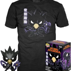 The Amazing Collectables Funko - My Hero Academia - Fumikage Tokoyami Metallic - Vinyl Figure & T-Shirt Box Set Animation