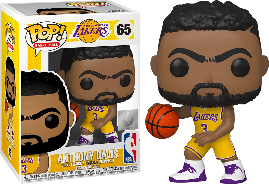 The Amazing Collectables Funko Pop! NBA Basketball - Anthony Davis L.A. Lakers #65 3 The Amazing Collectables Funko Pop! NBA Basketball - Anthony Davis L.A. Lakers #65