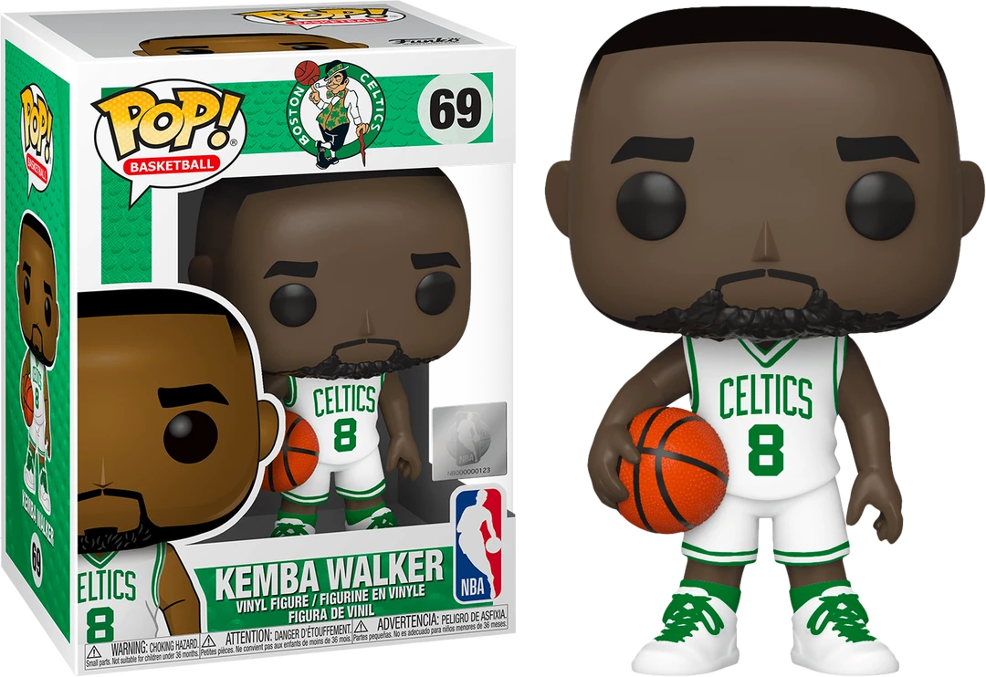 The Amazing Collectables Funko Pop! NBA Basketball - Kemba Walker Boston Celtics #69 3 The Amazing Collectables Funko Pop! NBA Basketball - Kemba Walker Boston Celtics #69