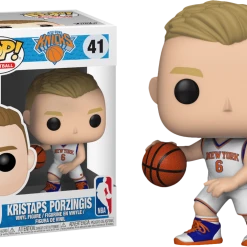 The Amazing Collectables Funko Pop! NBA Basketball - Kristaps Porzingis New York Knicks #41 National Basketball Association (NBA)