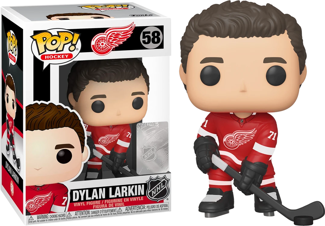 The Amazing Collectables National Hockey League (NHL) Funko Pop! NHL Hockey - Dylan Larkin Detroit Red Wings #58 3 The Amazing Collectables National Hockey League (NHL) Funko Pop! NHL Hockey - Dylan Larkin Detroit Red Wings #58