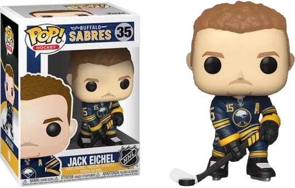 The Amazing Collectables Funko Pop! NHL Hockey - Jack Eichel Buffalo Sabres #35 National Hockey League (NHL) 3 The Amazing Collectables Funko Pop! NHL Hockey - Jack Eichel Buffalo Sabres #35 National Hockey League (NHL)