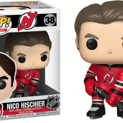 The Amazing Collectables Funko Pop! NHL Hockey - Nico Hischier New Jersey Devils #38 National Hockey League (NHL)