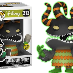 The Amazing Collectables Funko Pop! The Nightmare Before Christmas - Harlequin Demon Glow In The Dark #212 Latest Additions